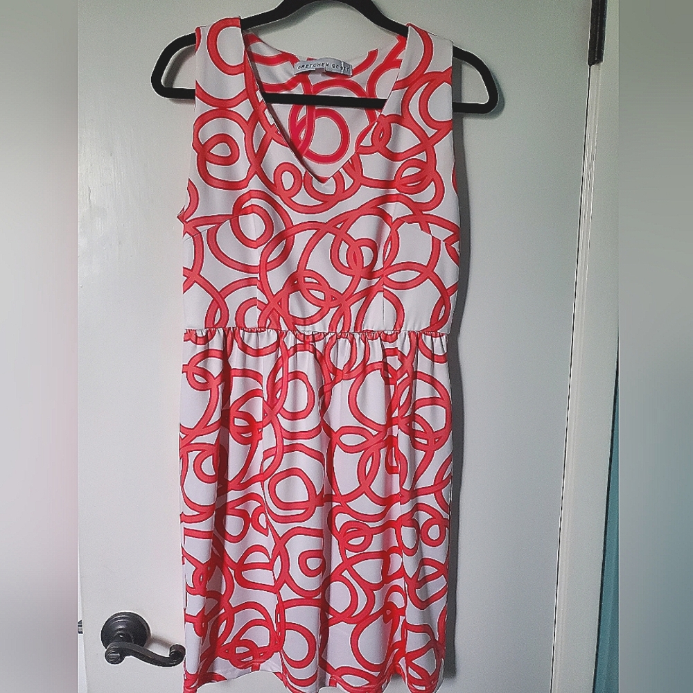 Gretchen Scott Sz M like new dress with belt and POCKETS! 😁